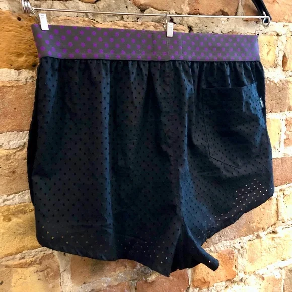 SEOBEAN MENS BLACK MESH SHORTS SIDE SPLITS WITH SNAPS ATHLETIC BEACH TRUNKS - Picture 11 of 14